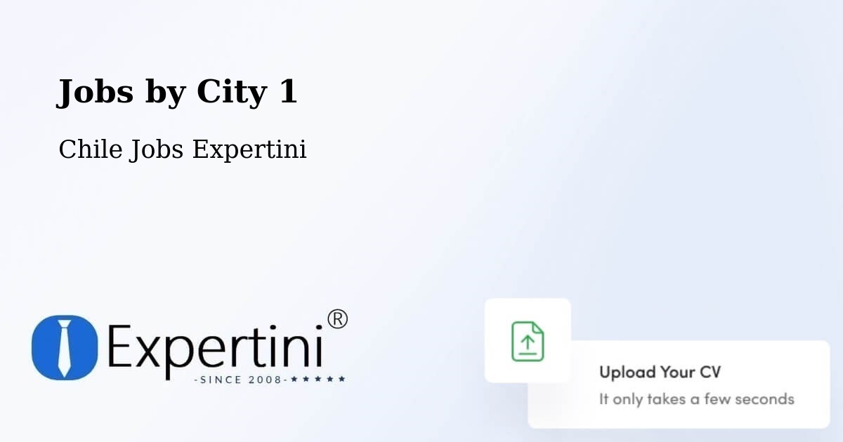City Jobs in Chile - Expertini