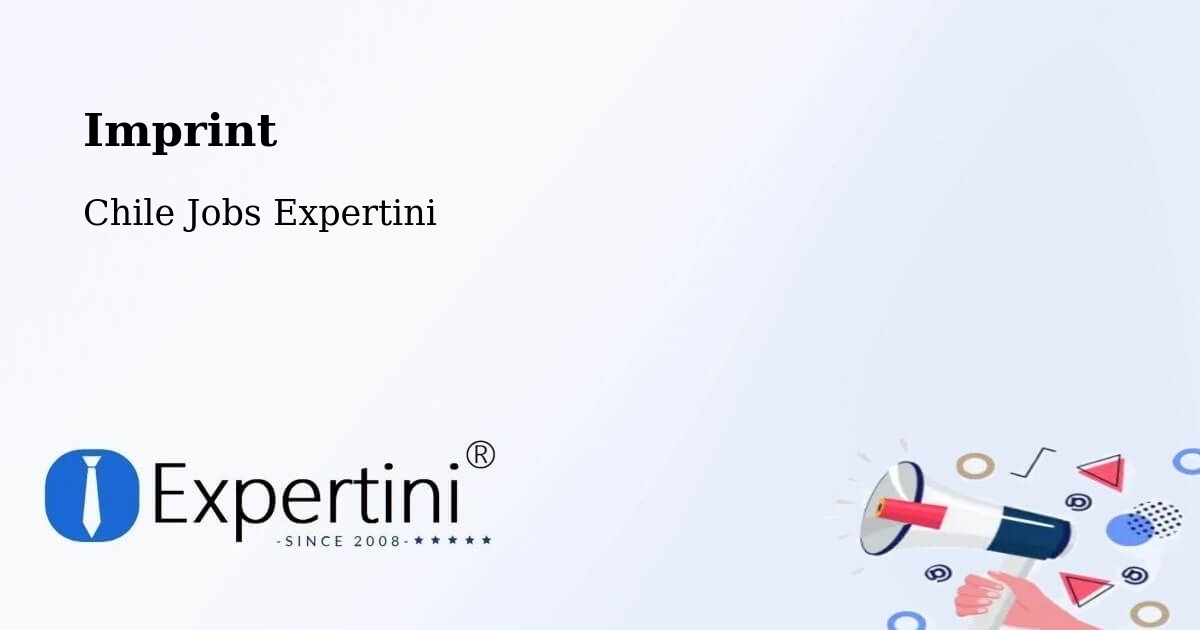 Imprint – Viña Del Mar - Chile Jobs Expertini