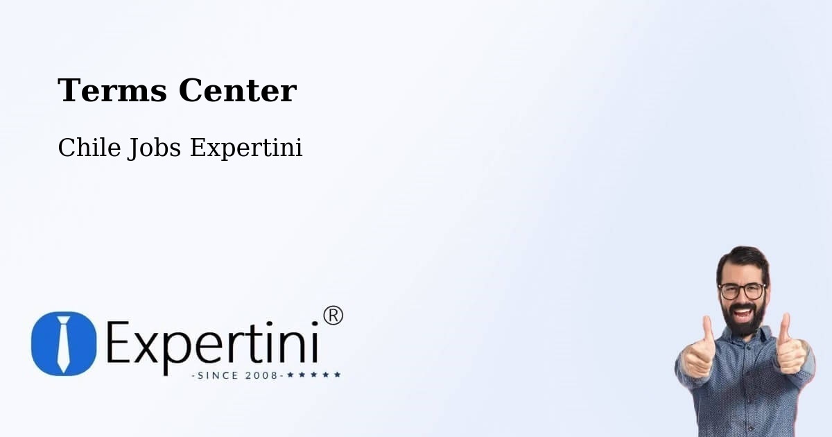 Terms of Service – Viña Del Mar - Chile Jobs Expertini
